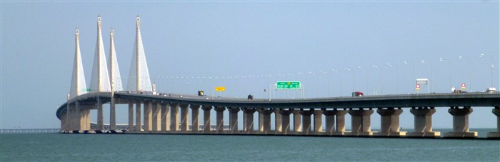 The new Penang bridge