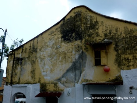Old Man wall painting on Armenian Street