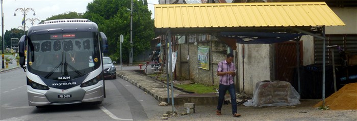 Padang Besar to Kangar bus stop