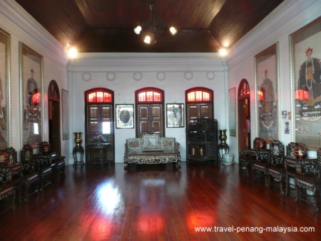 photo from inside the Pinang Paranakan Mansion