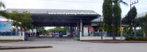 the border at Padang Besar the border at Padang Besar